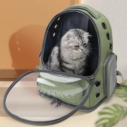 Transparent Pet Cat Carrier Bag