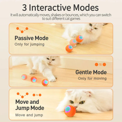 Smart Interactive Bouncing Cat Toy