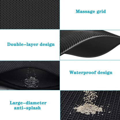 Double Layer Waterproof Cat Litter Mat