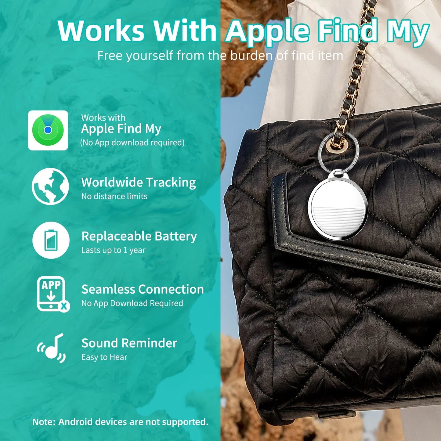 Mini GPS Tracker for Apple