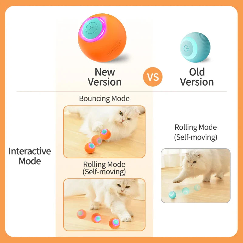 Smart Interactive Bouncing Cat Toy