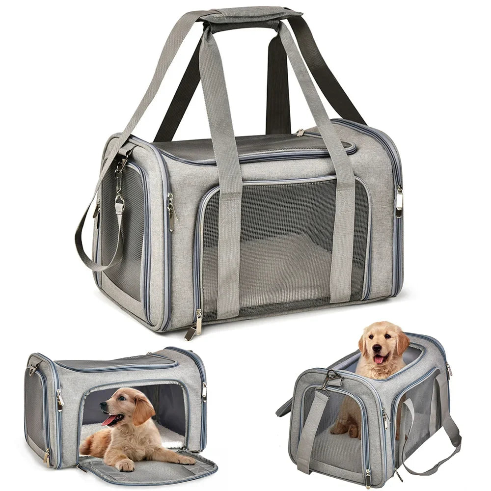 Soft-Side Dog Carrier Backpack